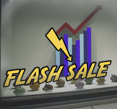 Flash Sale Decorative Sticker - TenStickers