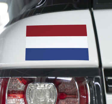 Nederlandse vlag autosticker - TenStickers