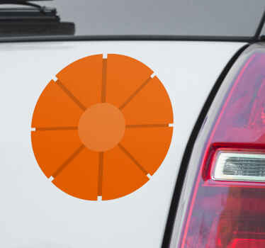 Nederlandse kokarde autosticker - TenStickers