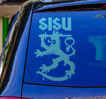Suomalainen leijona autotarra - Tenstickers