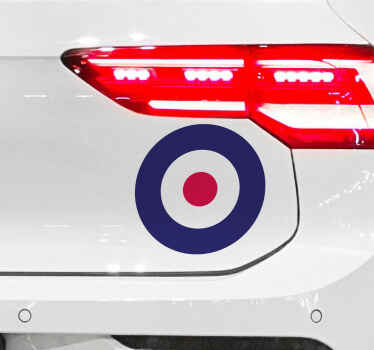  British aircraft insignia car sticker - TenStickers