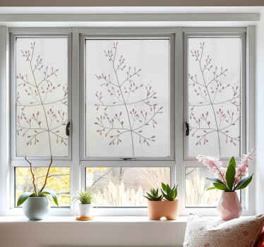 Sticker vitre petites branches - TenStickers