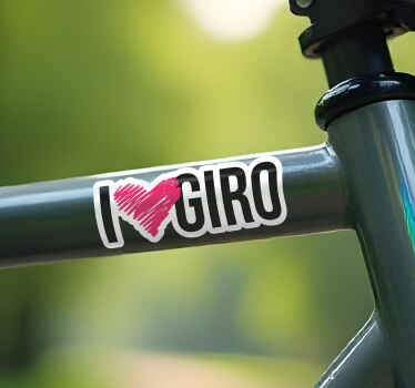 Adesivi animali per bambini i love giro - TenStickers