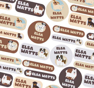 dog school designs custom sticker - TenStickers
