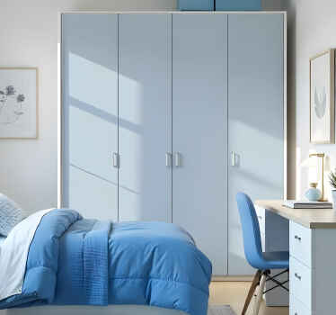 Pastelno modra Nalepka za pohištvo - TenStickers