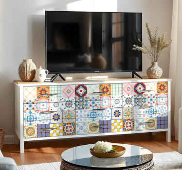 Portugalske ploščice Nalepka za pohištvo - TenStickers