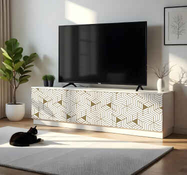 Skandinavske 3d kocke Nalepka za pohištvo - TenStickers