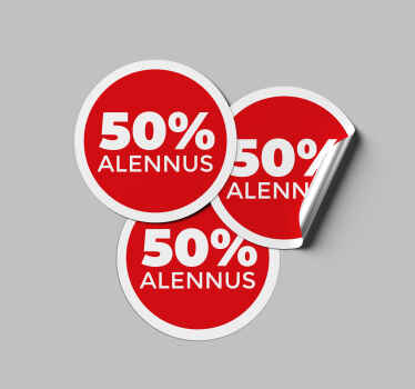 Alennuspaketti alennustarra - Tenstickers