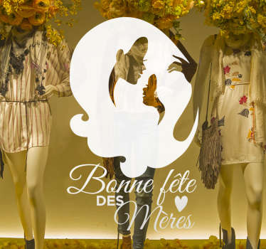 Sticker fête des mères original - TenStickers