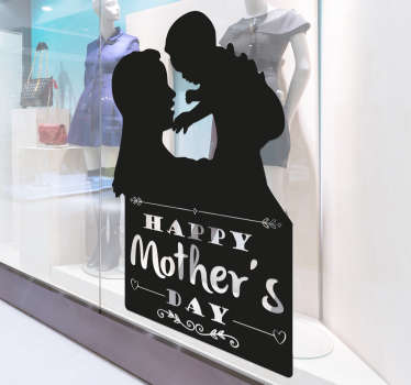 Happy Mother's Day Sticker - TenStickers