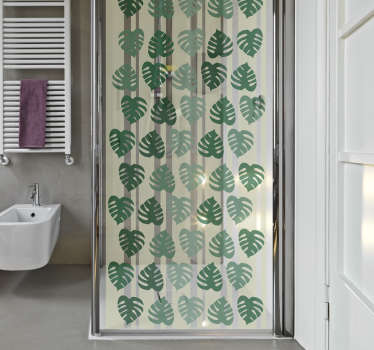 sticker paroi de douche translucide cote d'adam - TenStickers