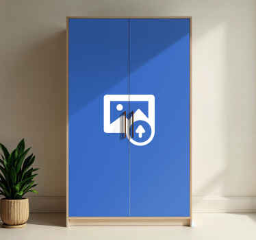 Adhésif meuble image personnalisée - TenStickers