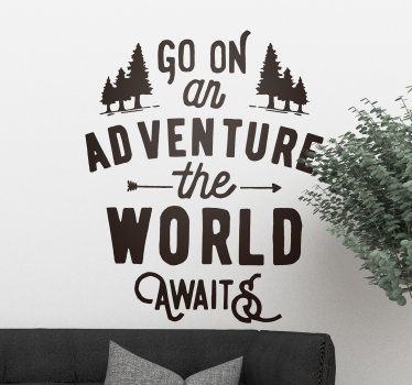 Wandtattoo Deko Wald - TenStickers