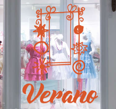 Vinilos para escaparates promoción verano - TenVinilo