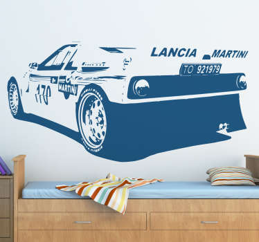 Autocolante decorativo carro desportivo Lancia - TenStickers