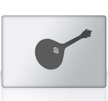 Vinil portátil guitarra fado - TenStickers