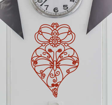 Vinil decorativo coração de Viana - TenStickers