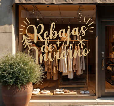 Vinilo rebajas invierno - TenVinilo