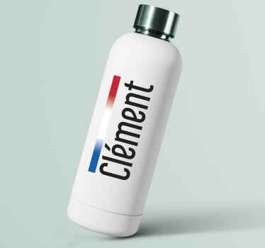 Sticker cyclisme nom personnalisé tour - TenStickers