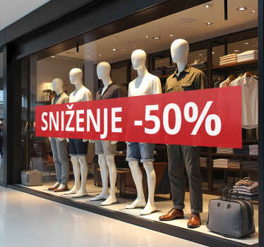 Naljepnice s rasprodaje popust po narudžbi - TenStickers