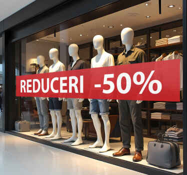 Autocolante vânzare reducere personalizată - TenStickers