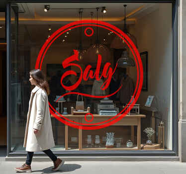 Reklamebokstaver salgsklistremerke - Tenstickers