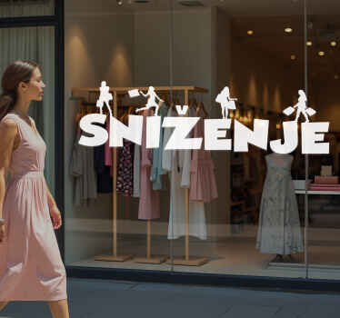 Naljepnice s rasprodaje kupovina - TenStickers