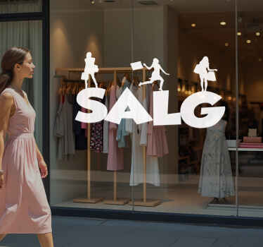 Shopping salgsklistremerke - Tenstickers