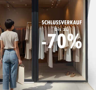 Rabatt Aufkleber bis zu -70% - TenStickers