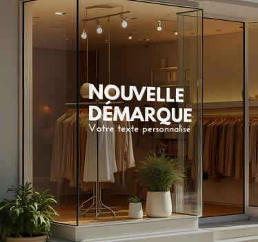 Sticker soldes nouvelles démarques - TenStickers