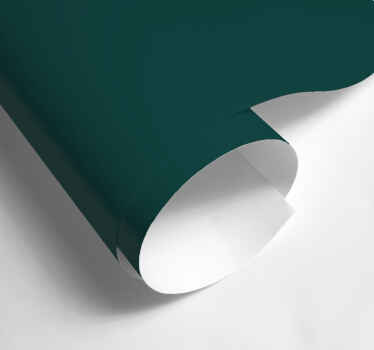 Sticker couleur uni vert foncé mat - TenStickers