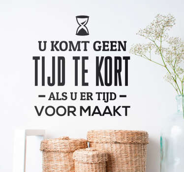 Muursticker voor maakt - TenStickers