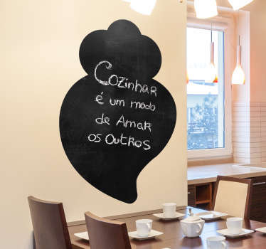 Autocolante ardósia Coração de viana - TenStickers