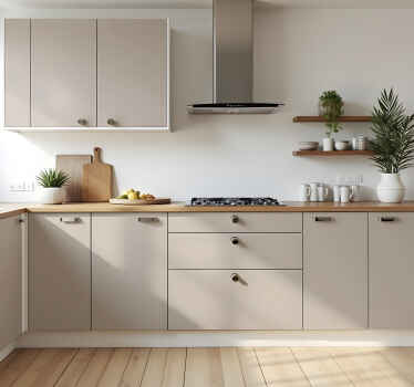 Wandtattoo Küche grauton-design - TenStickers