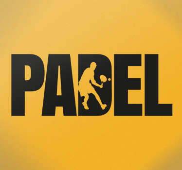 Adesivo Padel - TenStickers