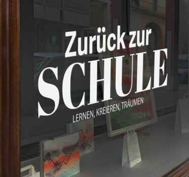 Aufkleber Feiertag lernen und gestalten - TenStickers