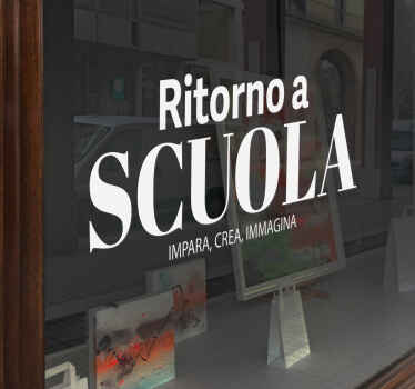 Adesivo imparare e creare - TenStickers