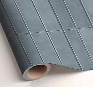 Autocolante animal imitação de azulejos azuis - TenStickers