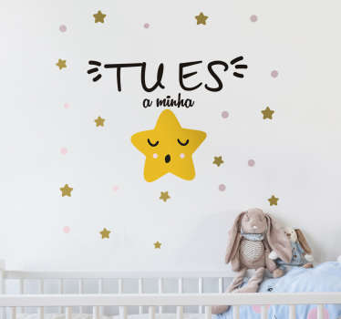 Vinil decorativo minha estrella - TenStickers