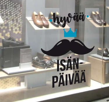 Isänpäivä Koristetarra - Tenstickers