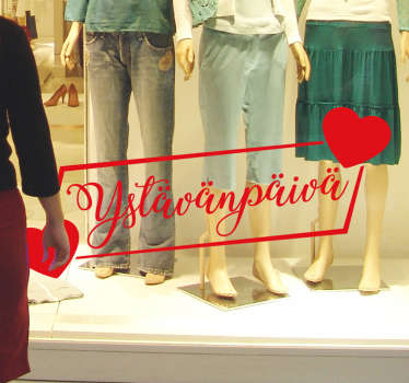 Tarra ystävänpäivä - Tenstickers