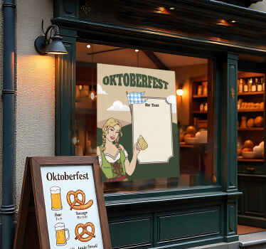 Sticker Oktoberfest bayerisches - TenStickers