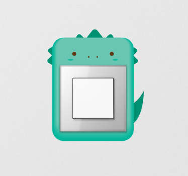 Lichtschalter Aufkleber Dinosaurier - TenStickers