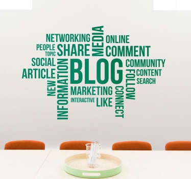 Vinilo decorativo conceptos blog - TenVinilo