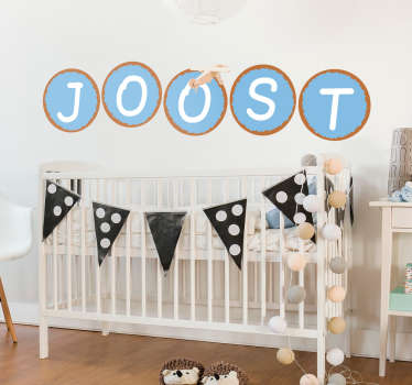 Raamstickers babykamer