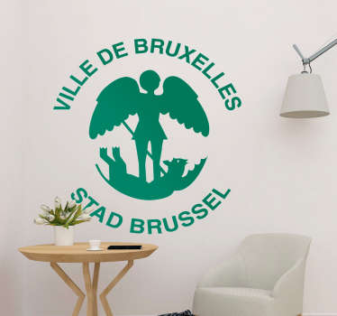 Sticker tampon bruxelles - TenStickers