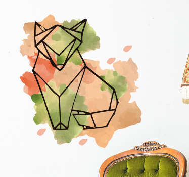 Vinilo zorro y manchas - TenVinilo