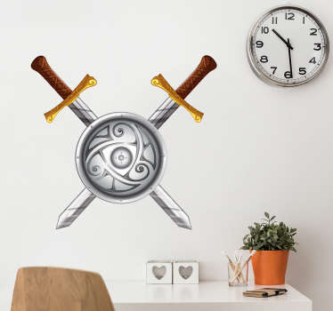 Sisustustarra viikinkimiekat - Tenstickers