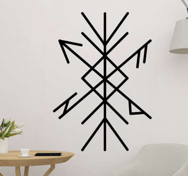 Wandtattoo Rune Schutz - TenStickers