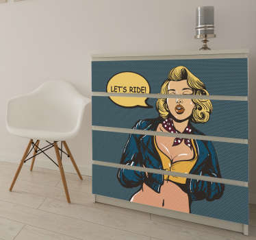 Which is not a comic furniture sticker - TenStickers